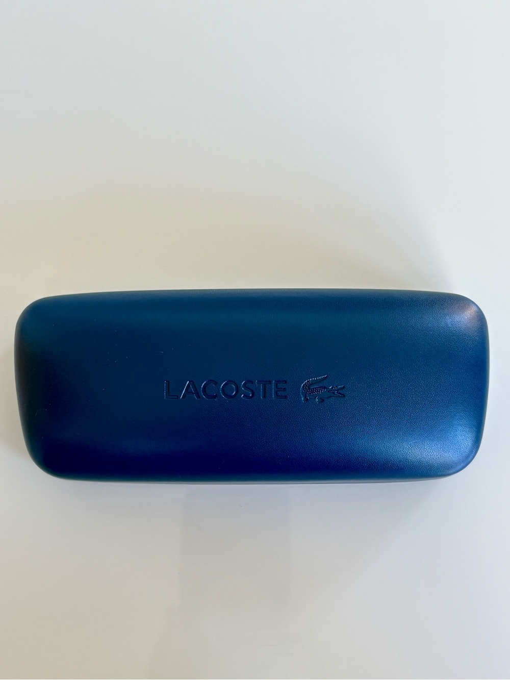 Lacoste Dark Blue Hard Sunglasses Case